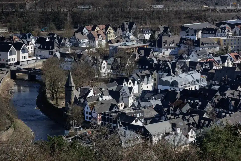 Blick von oben: In Herborn und seinen Stadtteilen leben etwa 21.000 Menschen. (Bild: © Tim Würz)
